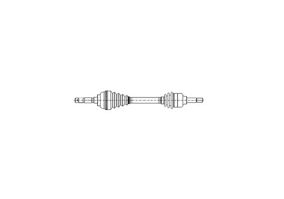 x AKS ÖN SOL VECTRA B 1.6I-1.6I 16V 95-02 ABS Lİ 17-0775