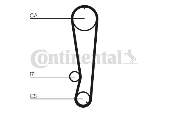TRİGER KAYIŞI 095x254 DAIHATSU CHARADE 1.5 16V 94-99 -1.6 16V 93-96 FEROZA GRAN MOVE CT788