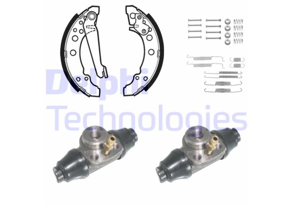 FREN PABUÇ KİTİ ARKA SEAT AROSA / VW LUPO. POLO 02/85