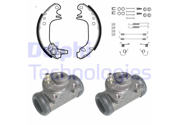 FREN PABUÇ KİTİ ARKA PEUGEOT 205. 309 02/83 08/94
