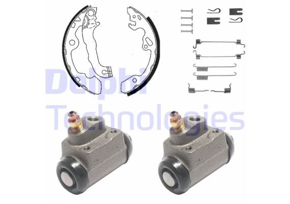 FREN PABUÇ KİTİ ARKA FORD FOCUS 08/98 11/04