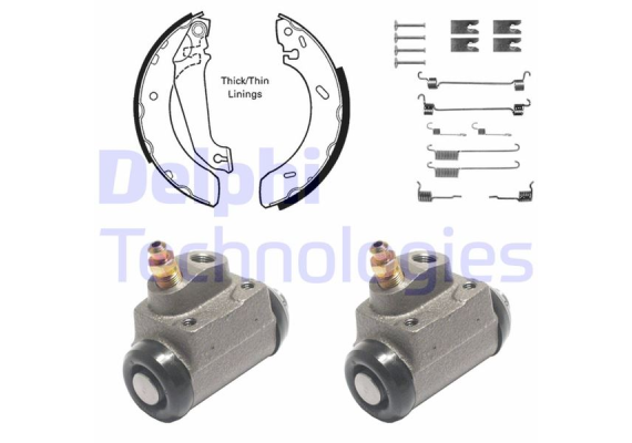 FREN PABUÇ KİTİ ARKA FORD ESCORT 01/95