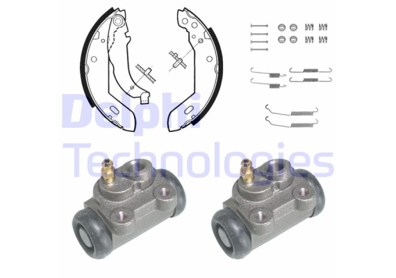FREN PABUÇ KİTİ ARKA PEUGEOT 205 02/83