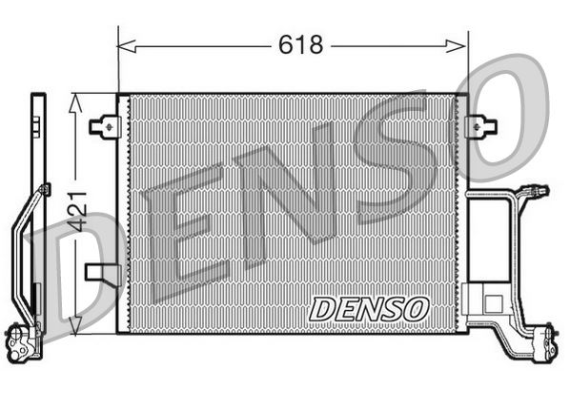 CONDENSER. AİR CONDİTİONİNG AUDI A6 4B. C5 97-05