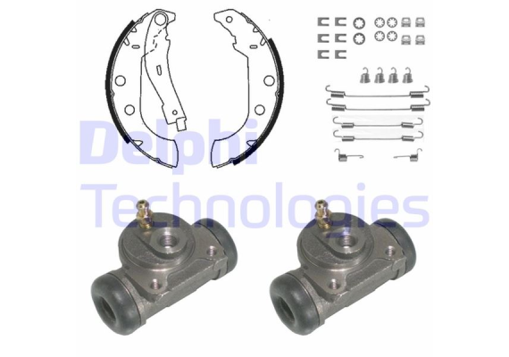 FREN PABUÇ KİTİ ARKA CITROEN XSARA / PEUGEOT 306 02/93