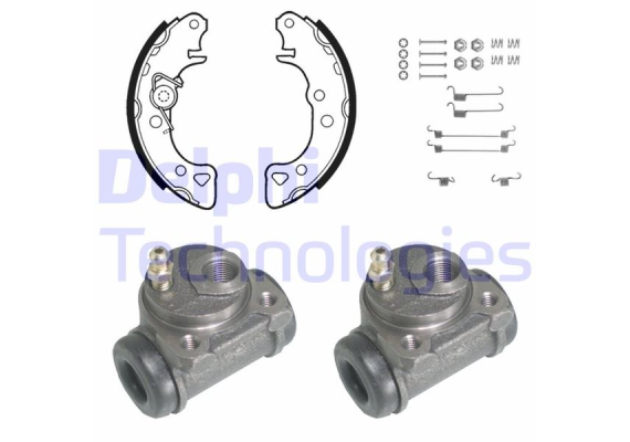 FREN PABUÇ KİTİ ARKA CITROEN AX 09/86 99