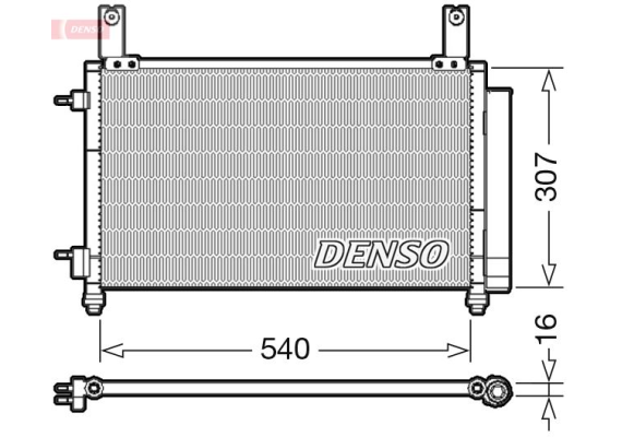 CONDENSER. AİR CONDİTİONİNG CHEVROLET MATIZ 05