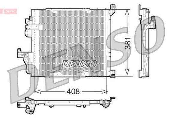 KLİMA RADYATÖRÜ KONDENSERİ OPEL ASTRA H 04 10 ZAFIRA B 05 15 1.3-1.7-1.9 CDTI-DT-DTH-DTL