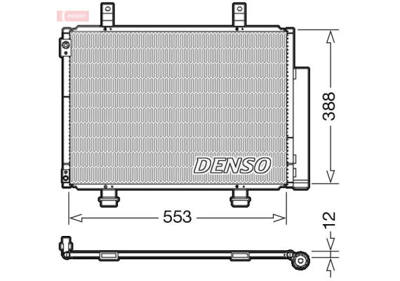 CONDENSER. AİR CONDİTİONİNG SUZUKI SWIFT IV 10