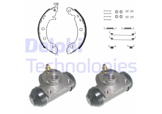 FREN PABUÇ KİTİ ARKA ALFA ROMEO 145. 146; FIAT BRAVA. BRAVO. MAREA; LANCIA DELTA 03/96 10/01