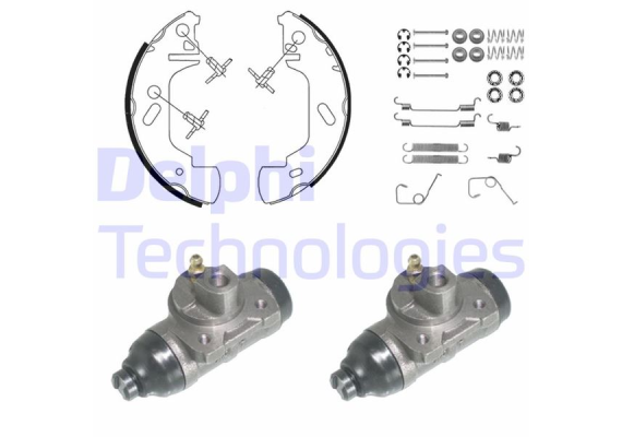 FREN PABUÇ KİTİ ARKA FORD TRANSİT 08/91 08/00