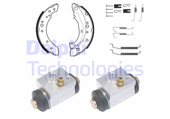 FREN PABUÇ KİTİ ARKA CITROEN C2. C2 ENTERPRİSE. C3. C3 PLURİEL / PEUGEOT 1007 04/02