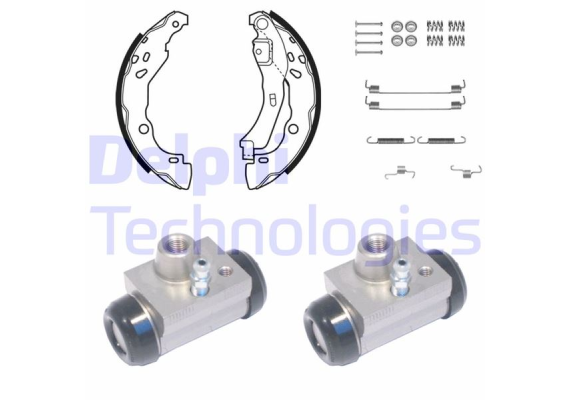 FREN PABUÇ KİTİ ARKA RENAULT CLİO. THALİA 03/98