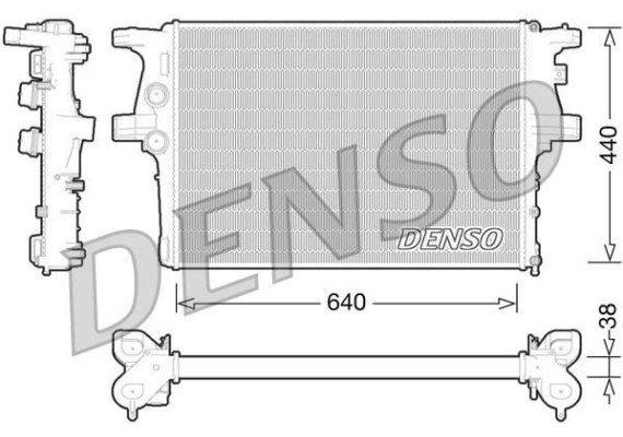RADİATOR. ENGİNE COOLİNG IVECO DAILY V 11-14