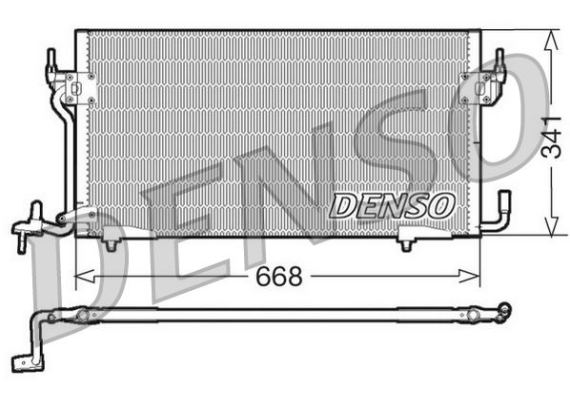 CONDENSER. AİR CONDİTİONİNG CITRO N BERLINGO MF 96-11