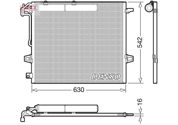 KLIMA RADYATORU MERCEDES W164 X164 W251