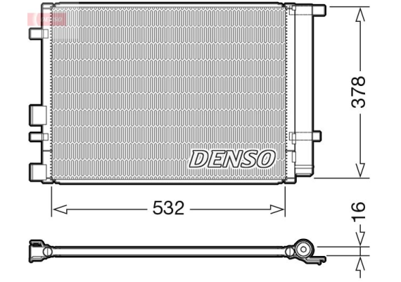 CONDENSER. AİR CONDİTİONİNG HYUNDAI İ20 I 08-15