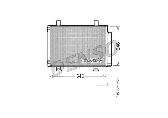 CONDENSER. AİR CONDİTİONİNG SUZUKI SWIFT III 05