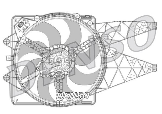 FAN. RADİATOR ABARTH GRANDE PUNTO 05-12