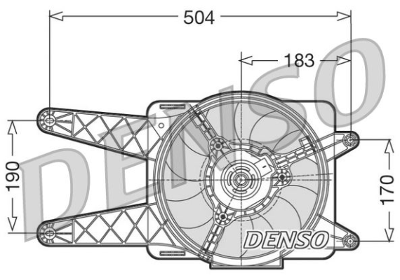 FAN. RADİATOR FIAT SEICENTO 98-10