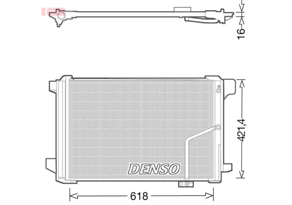 KLIMA RADYATORU MERCEDES W204 S204 C204 C218 W212 A207 C207 X204