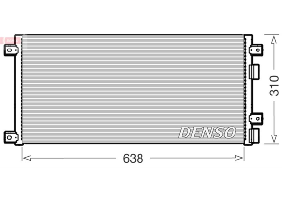 CONDENSER. AİR CONDİTİONİNG IVECO DAILY III 97-06
