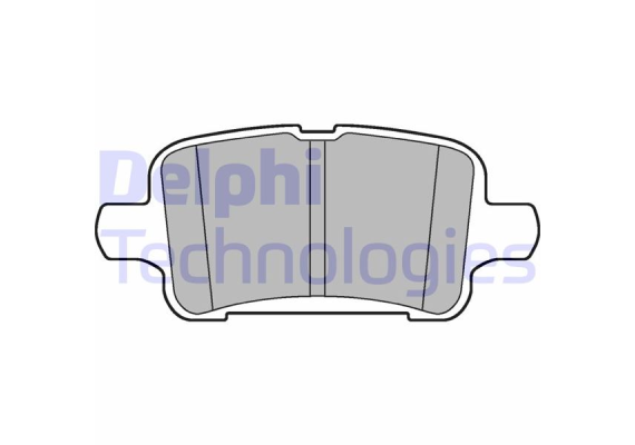 ARKA FREN BALATASI OPEL ASTRA K 1.0-1.4-1.4T-1.6T-1.6 CDTI 16 22 106.5x46.3x16.6