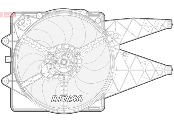 x FAN MOTORU GRANDE PUNTO 05 1.3D MEK