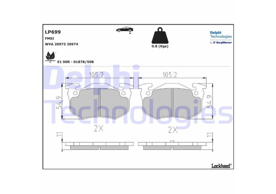 ARKA BALATA R9-R19-P106 96 P206 00 P306 97-01 MGN I-CLIO I-II -SAXO 96 XSARA 97