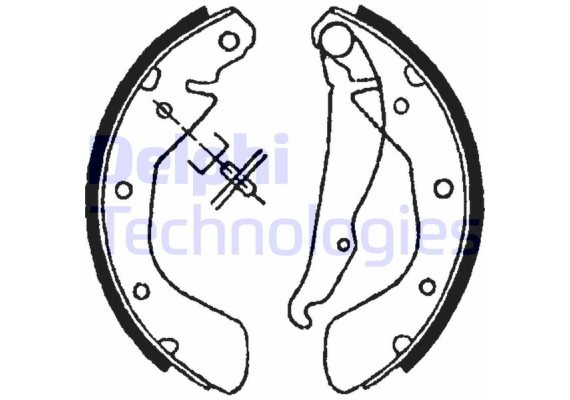 ARKA PABUÇ BALATA CORSA C 00-09 VECTRA A 93-95 ASTRA F 91-98 LACETTI 05 NUBIRA 03 200x46