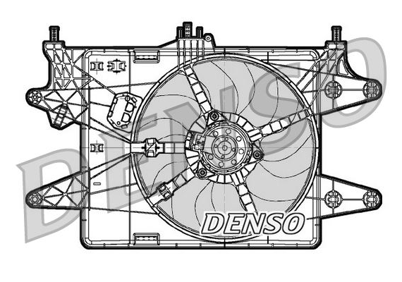 FAN. RADİATOR FIAT DOBLO 01