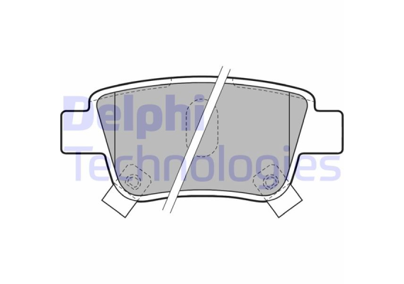 FREN BALATASI ARKA TOYOTA AVENSİS. COROLLA VERSO. PREVİA 01/03