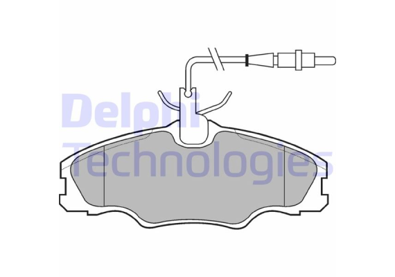 ÖN BALATA FİŞLİ P406 1.6 1.8 95/10.04 XANTIA XM