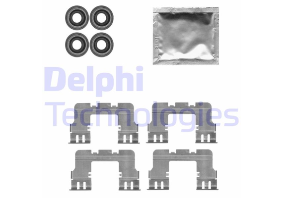 FREN BALATA MONTAJ TAKIMI ARKA CHRYSLER 300C 09/04 11/12
