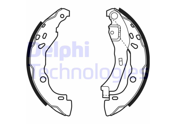 ARKA FREN PABUÇ BALATASI RENAULT CLIO II 98 CLIO IV 12 CLIO SYMBOL 02 SYMBOL III 13 DACIA SANDERO 08 LOGAN 06 SANDERO II 12 LOGAN II 12