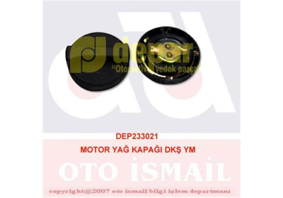 MOTOR YAĞ KAPAĞI DKŞ YM