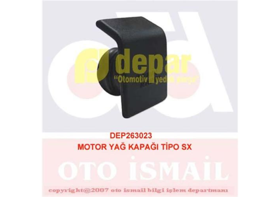 MOTOR YAĞ KAPAĞI TİPO SX