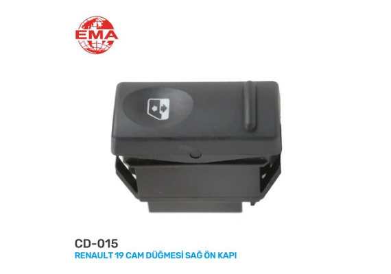 CAM AÇMA ANAHTARI ÖN SAĞ RENAULT 19 -MASTER TEKLİ