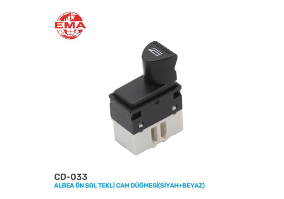 CAM AÇMA ANAHTARI FIAT ALBEA SOL KAPI SOL CAM TEKLİ - SÜRÜCÜ