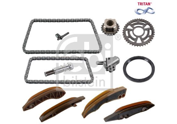 EKSANTRIK ZINCIR SETI ALT UST KOMPLE KECE BMW N47