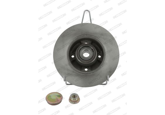 ARKA FREN AYNASI RENAULT MEGANE II 02 MODUS 04 CLIO III 05 240x82.5x4DELİK RULMANLI ABS SENSÖRLÜ