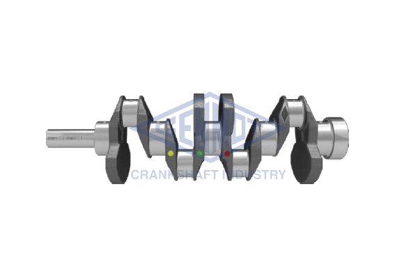 KRANK MİLİ MITSUBISHI L200 2.5L 4D55 4D56 K14T K64T K74T 86-06 / L300 2.5L P15V 86-06 / PAJERO L044G 88-91 / HYUNDAI H100 D4BA 94- Turbosuz araçlar için