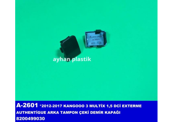 ARKA TAMPON ÇEKİ DEMİR KAPAĞI KANGOO III 1.5 DCİ 12-17