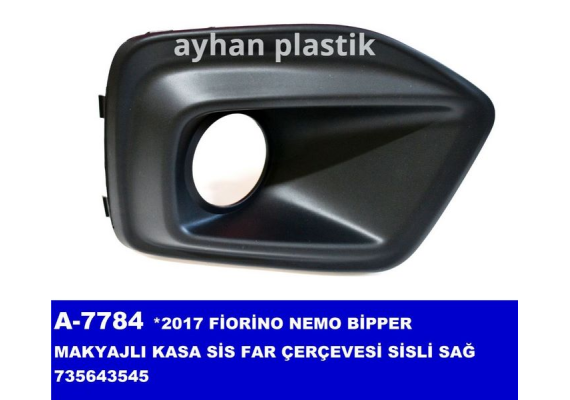 SİS FAR ÇERÇEVESİ SAĞ SİSLİ BIPPER-FIORINO