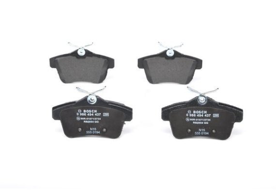 ARKA FREN BALATASI PEUGEOT P3008 09 16 P5008 09 17 P508 10 18 P308 GTI-RZC 10 14 CITROEN C4 09 16 DS4-DS5 11 15