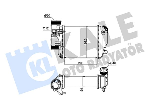İNTERCOOLER A6 2.7-3.0 TDI 04