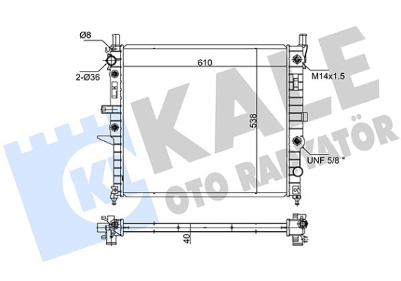MOTOR SU RADYATORU MERCEDES ML-CLASS W163 98 05
