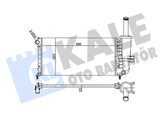 RADYATÖR AL/MKNK PUNTO 1.2-1.2 16V 00 02