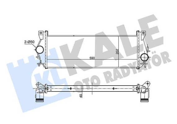 TURBO RADYATORU DT224 DEFENDER L316 2007 2016 MEKANIK SANZ.