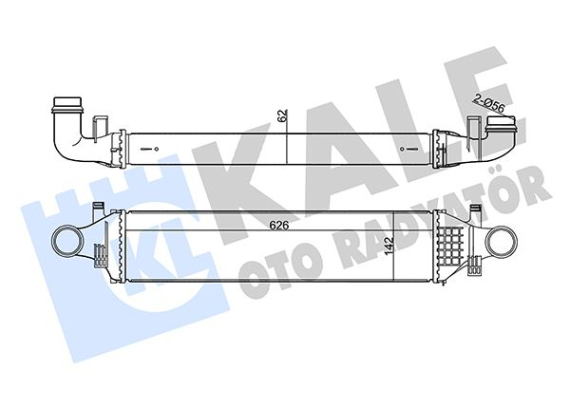 TURBOSARJ RADYATORU MERCEDES W176 W246 C117 X156